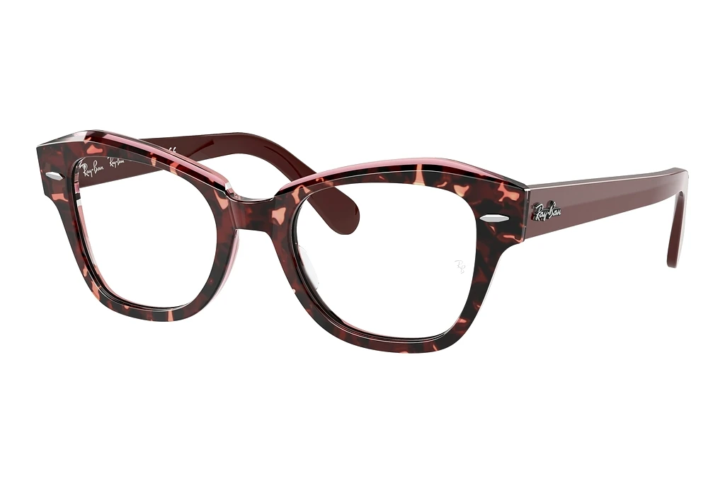 Ray-Ban   RX5486 8097 Havana On Transparent Purple