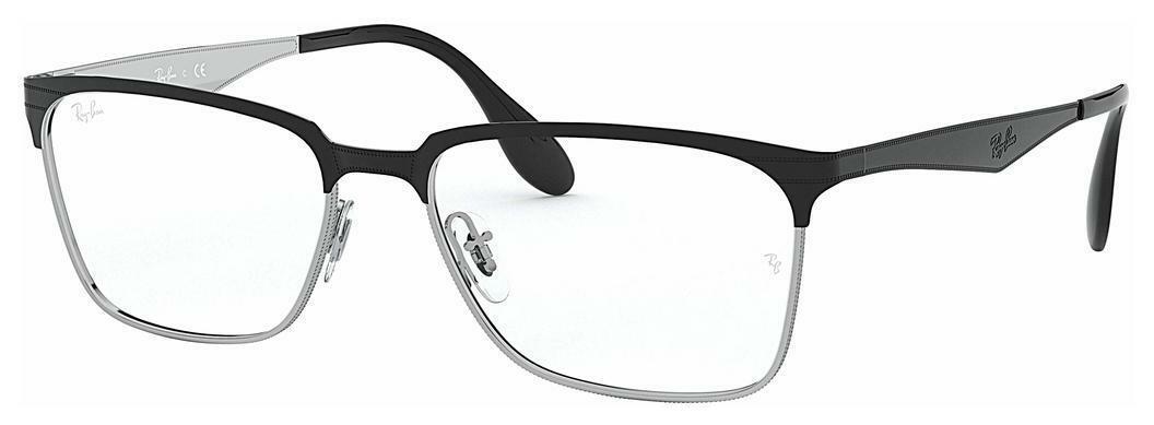 Ray-Ban   RX6344 2861 BLACK ON SILVER