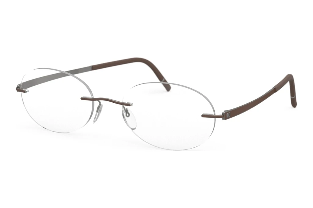 Silhouette   5529-GA 6060 Ruthenium / Cohiba Brown