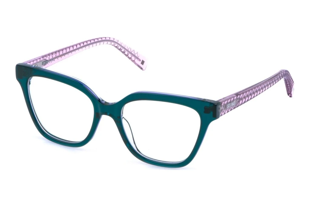 Sting   VSJ757 09CT SHINY GREEN+PINK