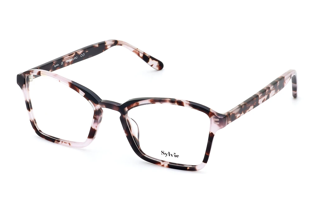 Sylvie Optics   Hamburg 03 grey tortoise-black