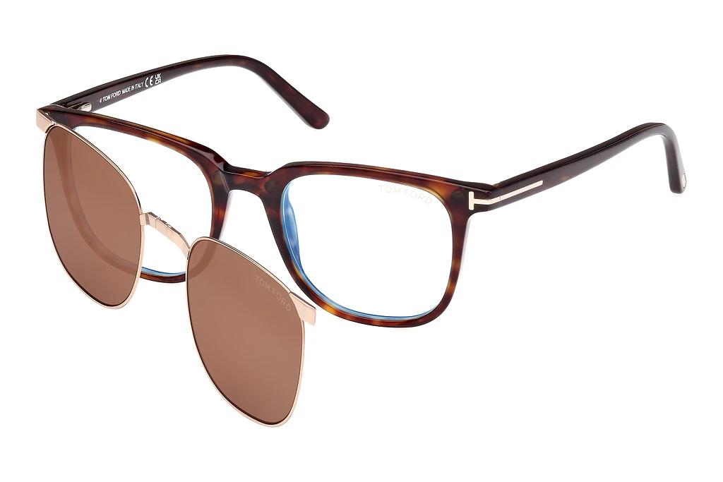 Tom Ford   FT5916-B 052 Dunkel Havanna
