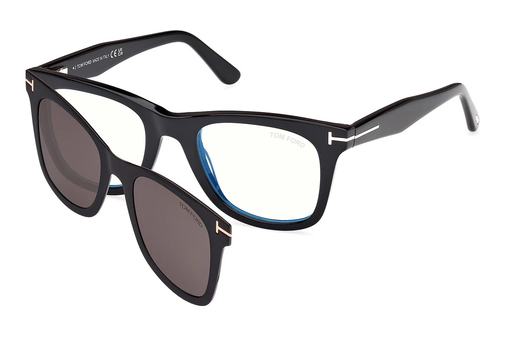 Tom Ford   FT5970-B 001 Glänzend Schwarz