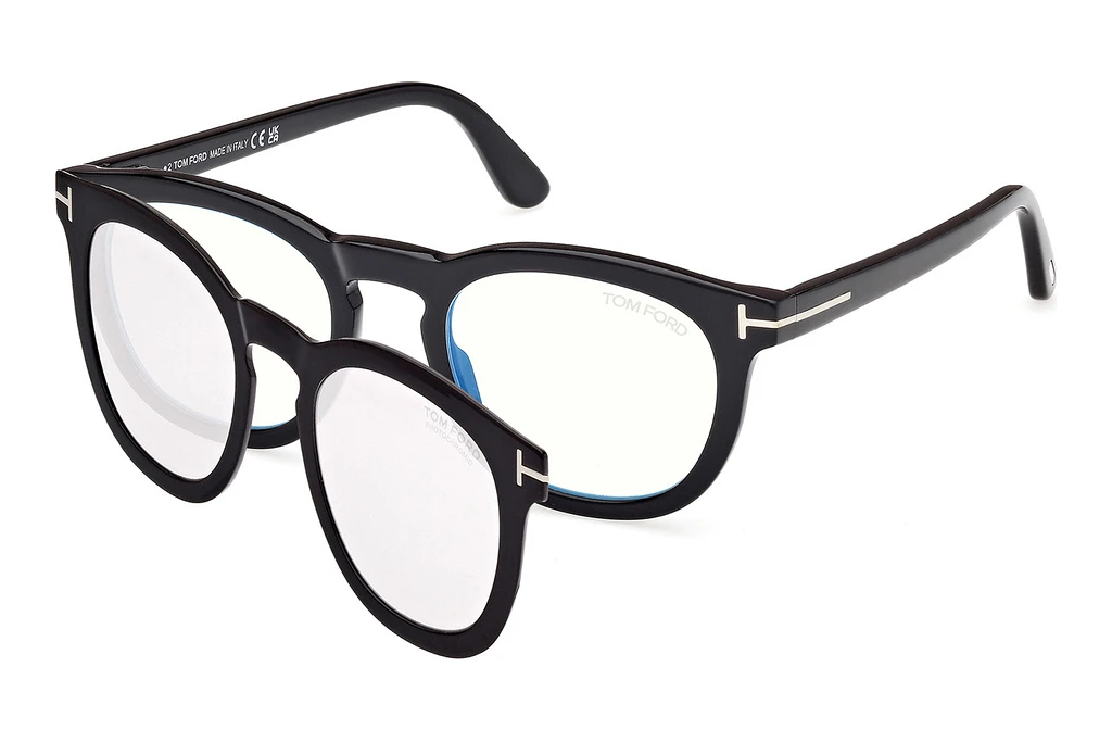 Tom Ford   FT5993-B 005 Glänzend Schwarz