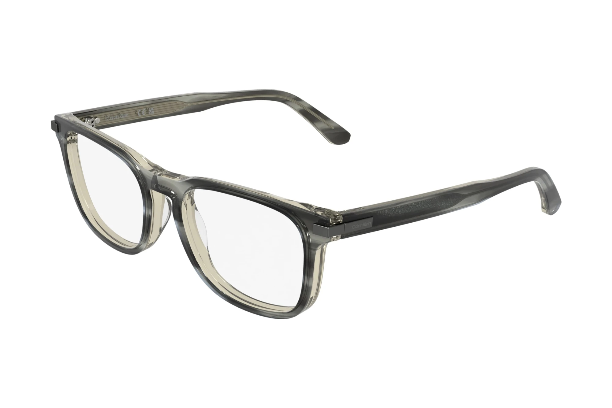 Calvin Klein   CK26514 027 TRANSPARENT STRIPED GRAY