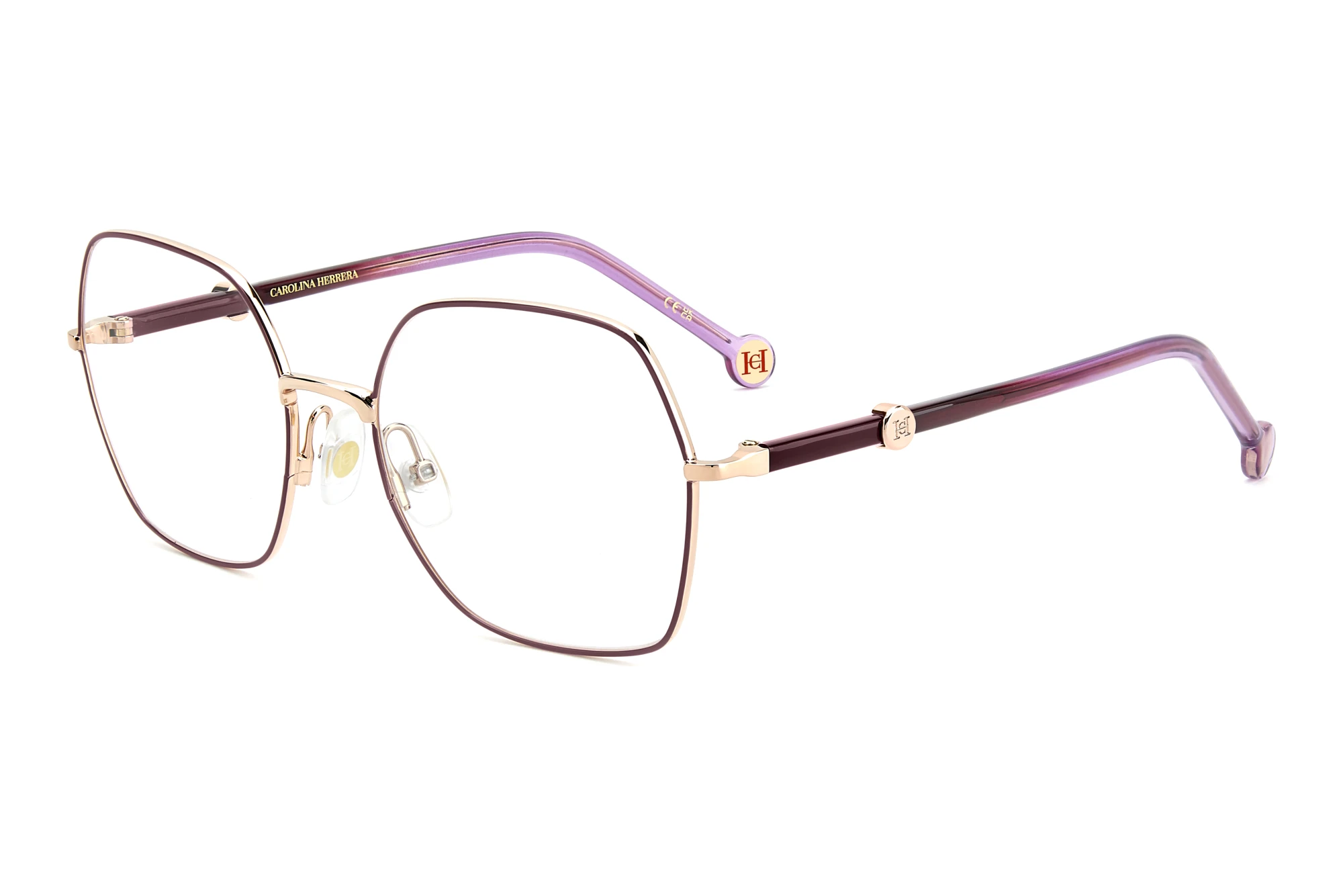 Carolina Herrera   HER 0389 YK9 BURGUNDY COPPER GOLD