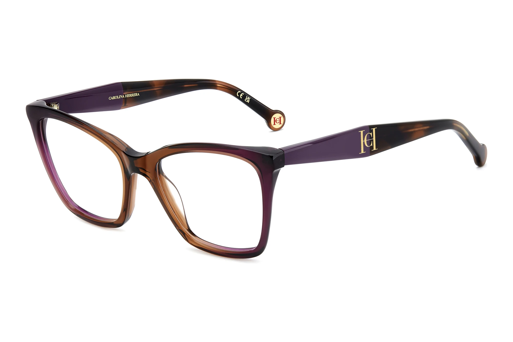 Carolina Herrera   HER 0419 E53 VIOLET BROWN