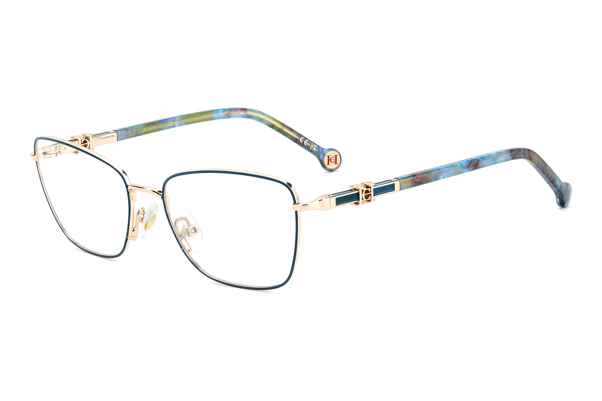 Carolina Herrera   HER 0424 LKS GOLD BLUE
