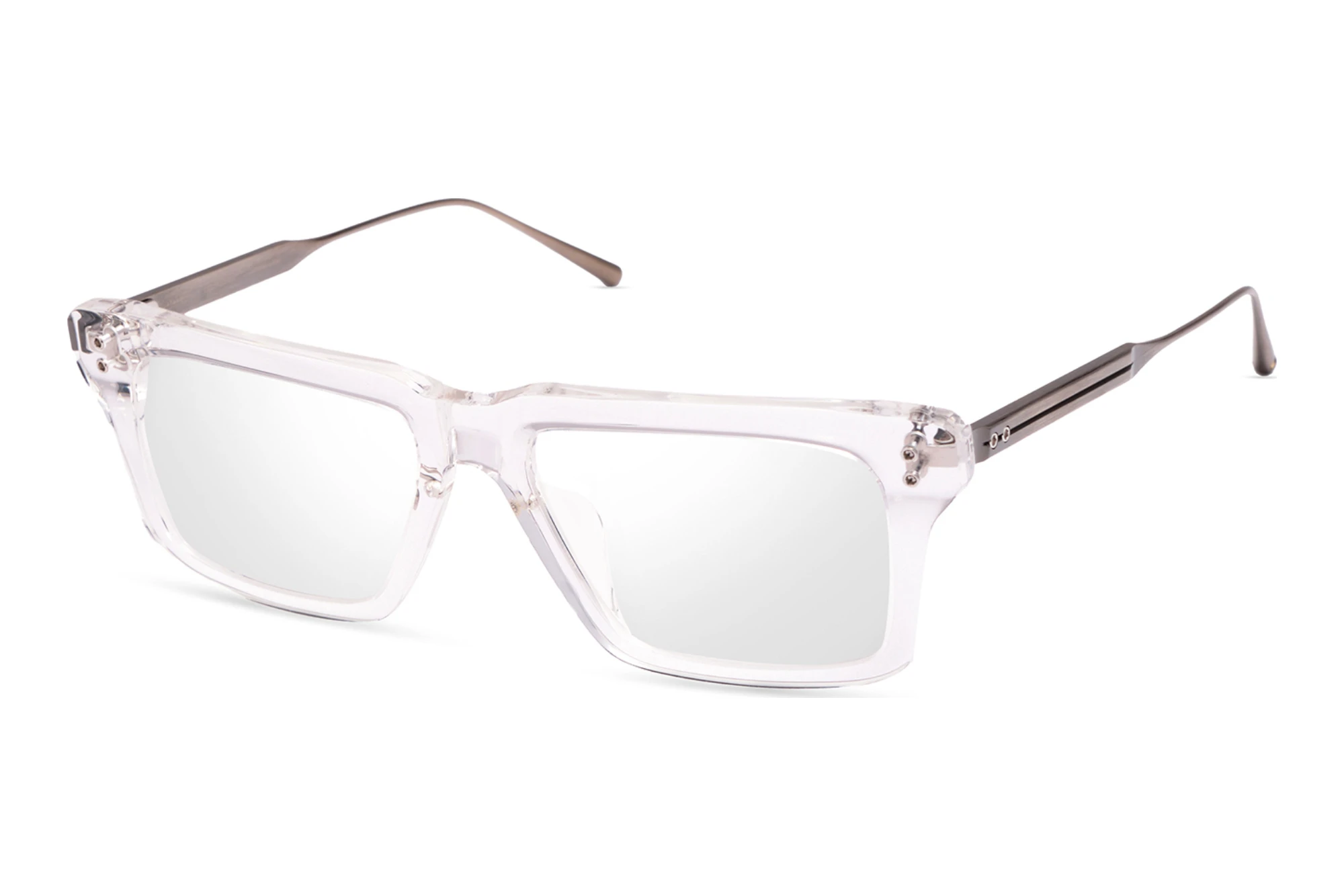 DITA   DTX-461 03A CRYSTAL CLEAR - ANTIQUE SILVER
