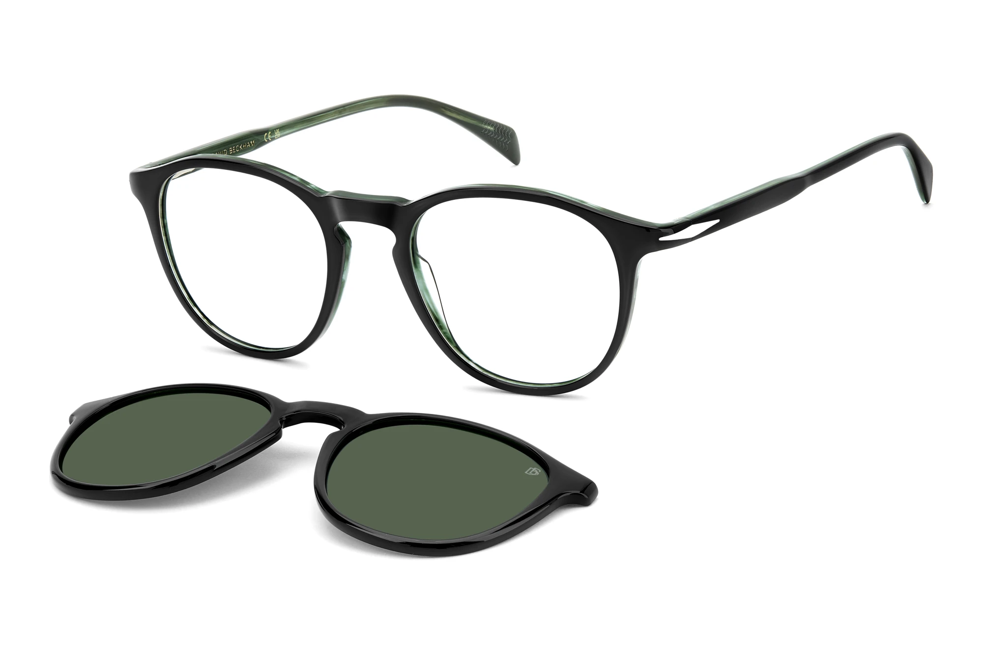 David Beckham   DB 1018/C R2H BLACK STRIPED GREEN