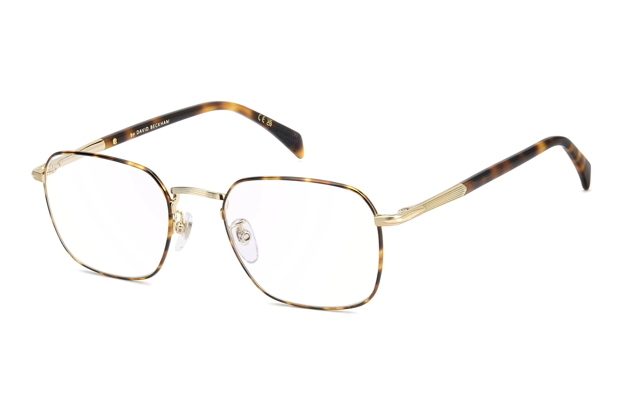 David Beckham   DB 1204 06J GOLD HAVANA