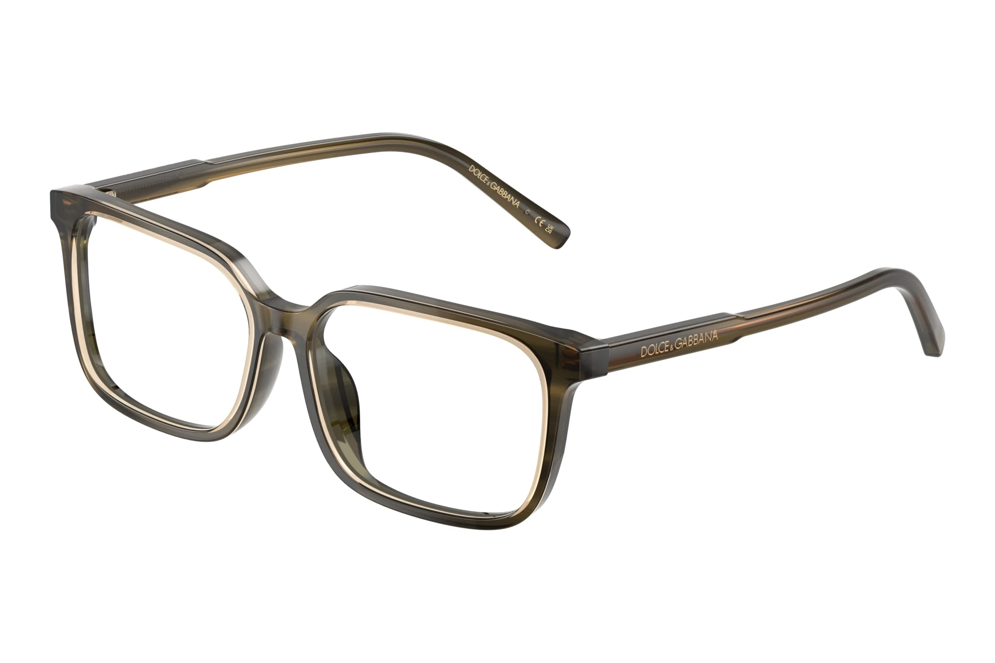 Dolce & Gabbana   DX3003 3480 Transparent Green/Striped Green
