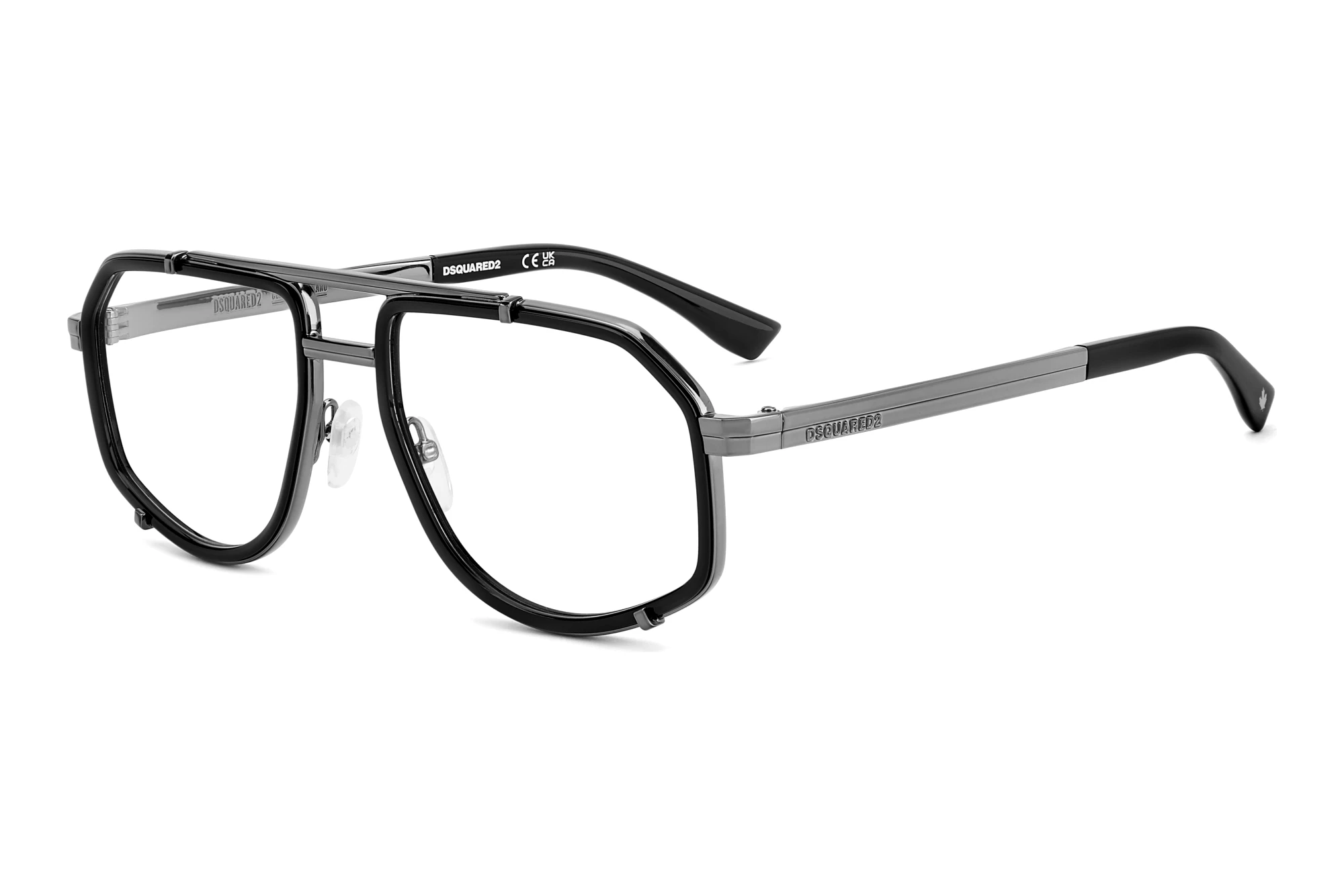 Dsquared2   D2 0191 ANS BLACK DARK RUTHENIUM