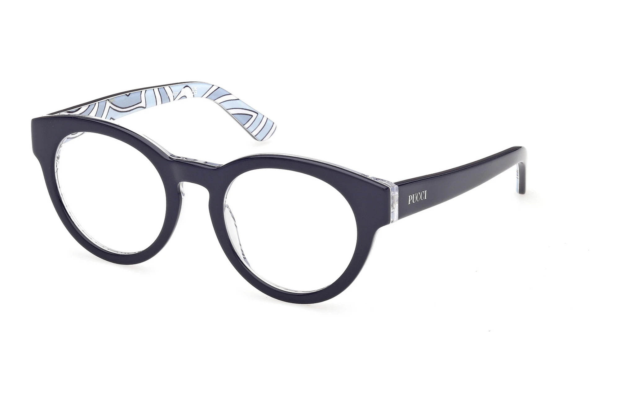 Emilio Pucci   EP5282 092 Hellblau /Muster