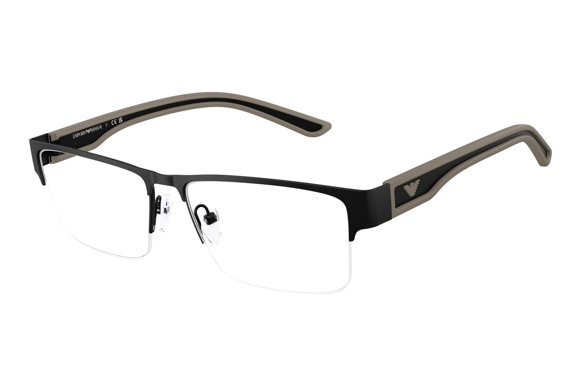 Emporio Armani   EA1182 3001 Rubberized Matte Black