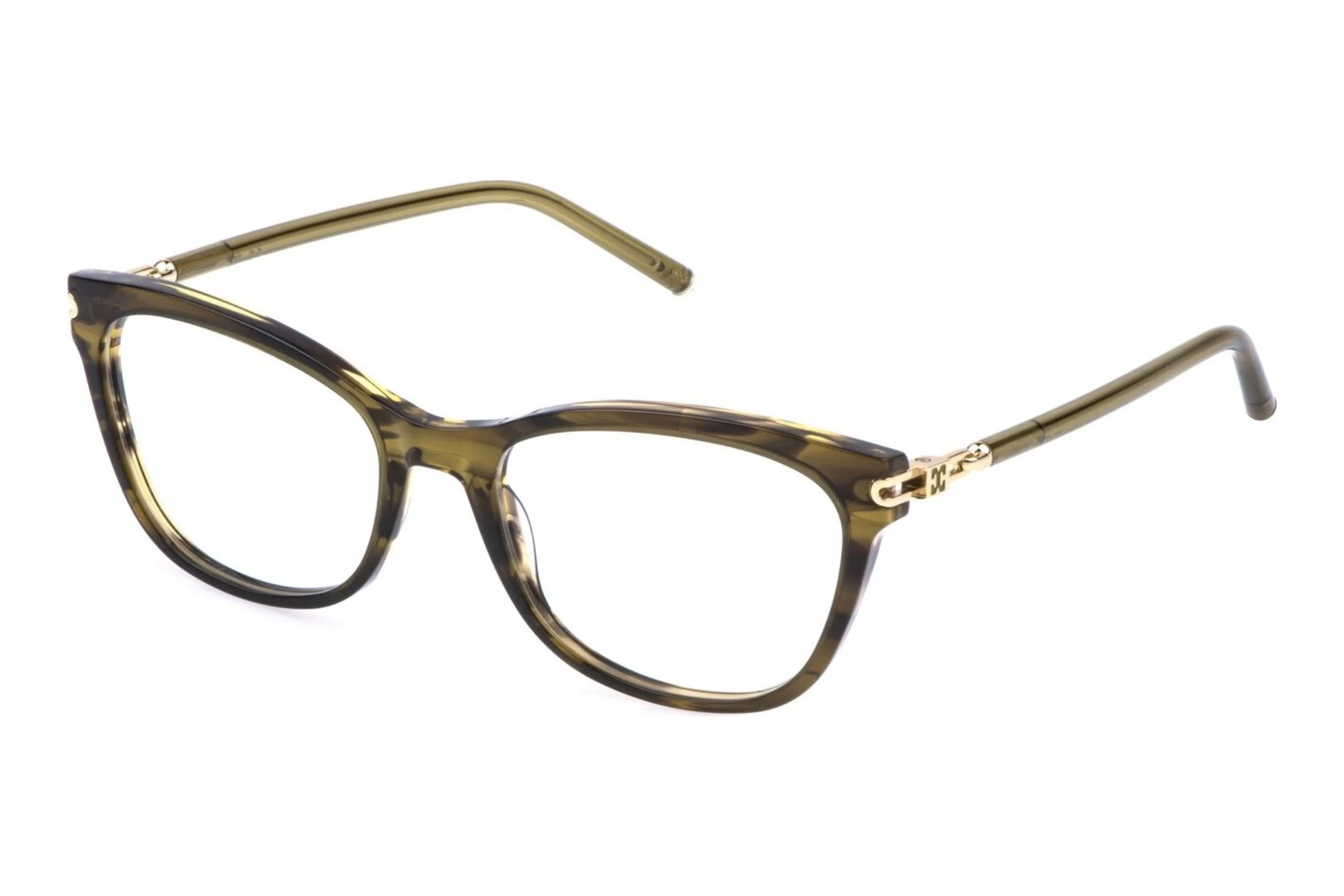 Escada   VESF83 0GG6 STRIPED BROWN+GREEN