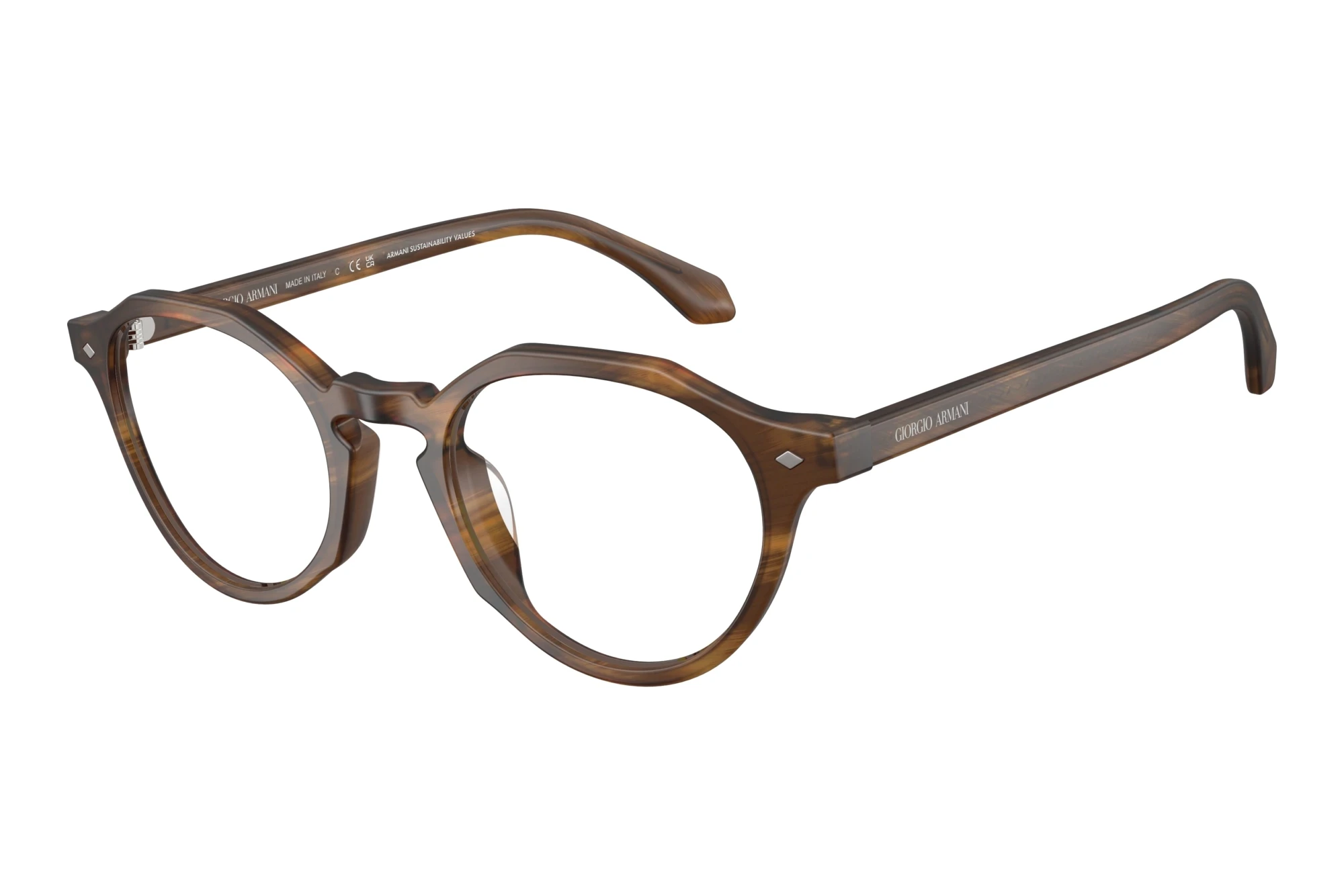Giorgio Armani   AR7264U 5404 Striped Brown