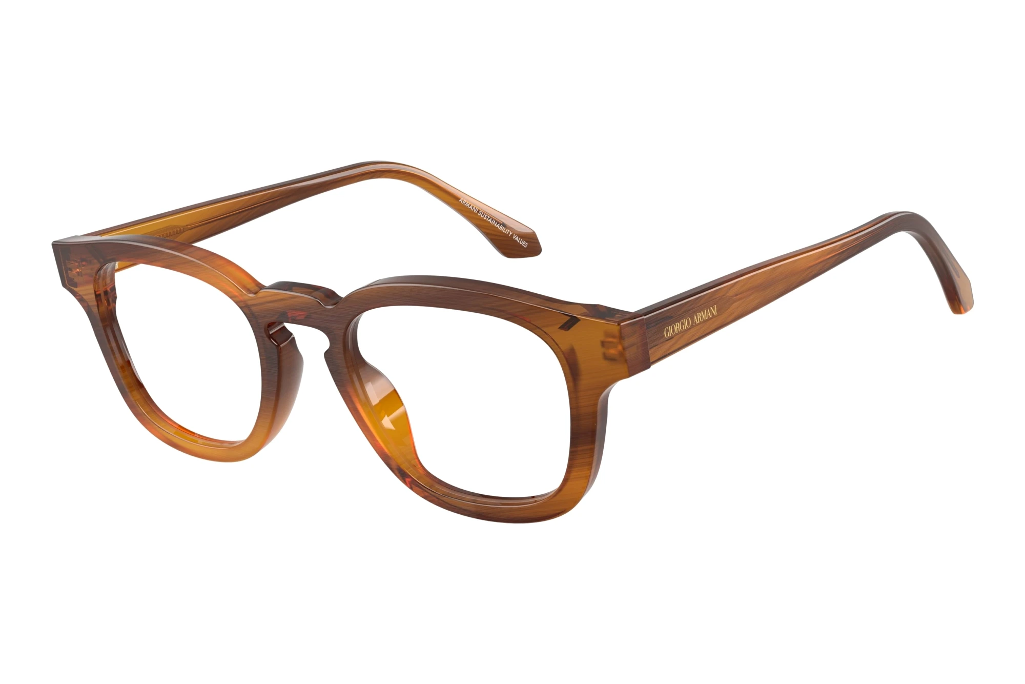 Giorgio Armani   AR7291U 6163 Striped Honey