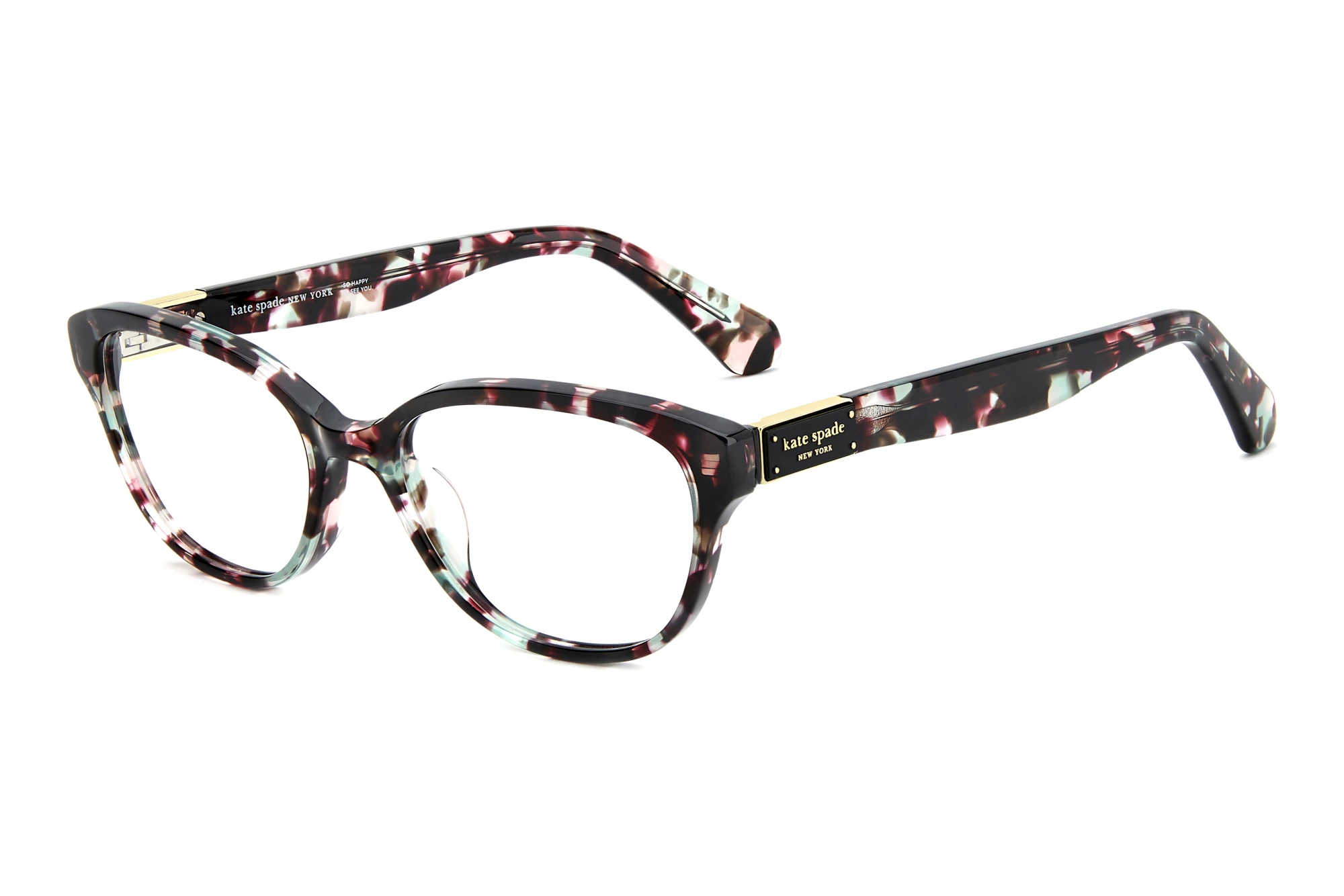 Kate Spade   KS PATI 2 MYA GREEN PINK HAVANA