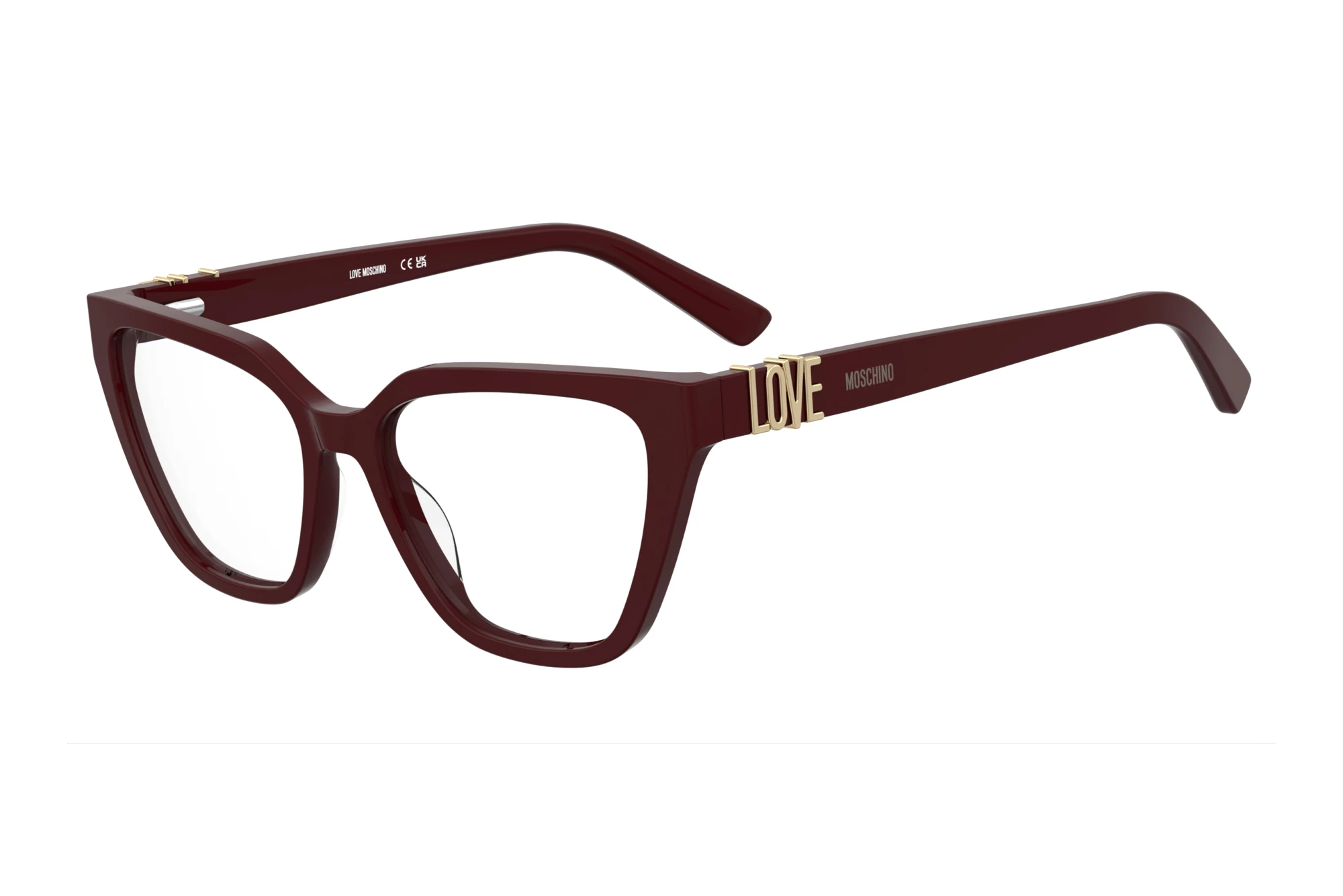 Moschino   MOL691 LHF BURGUNDY