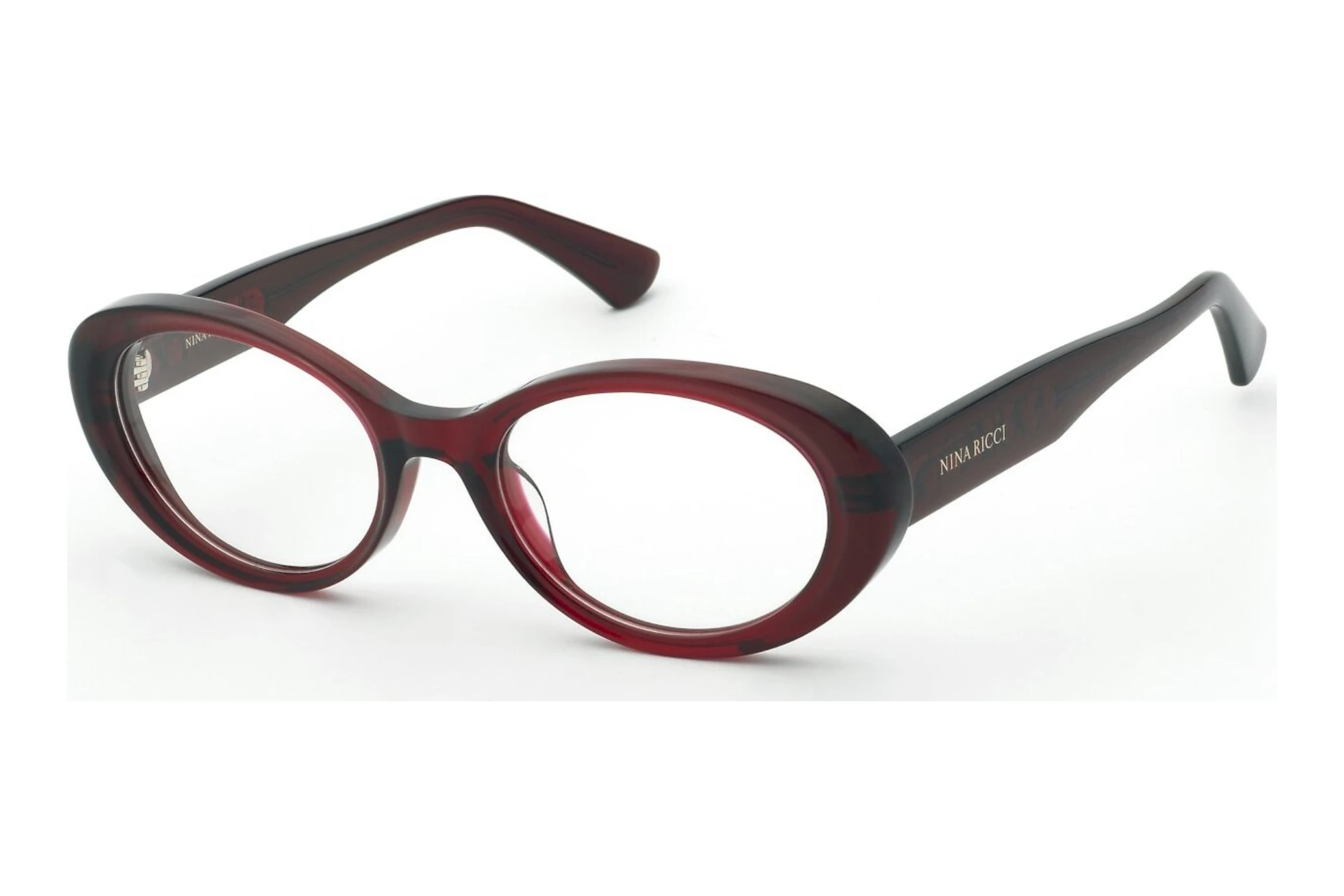 Nina Ricci   VNR445 09WA SHINY TRANSP.RED