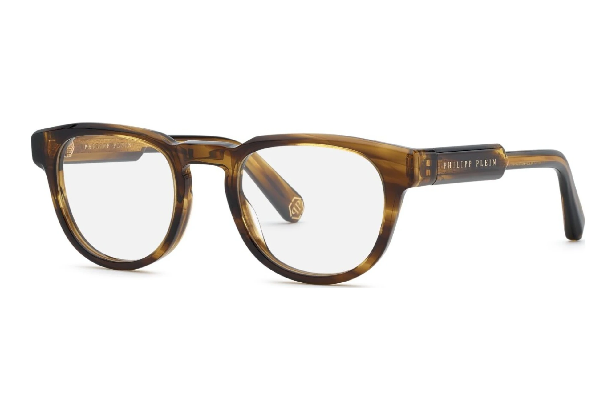 Philipp Plein   VPP207M 09N3 SHINY STRIPED BROWN