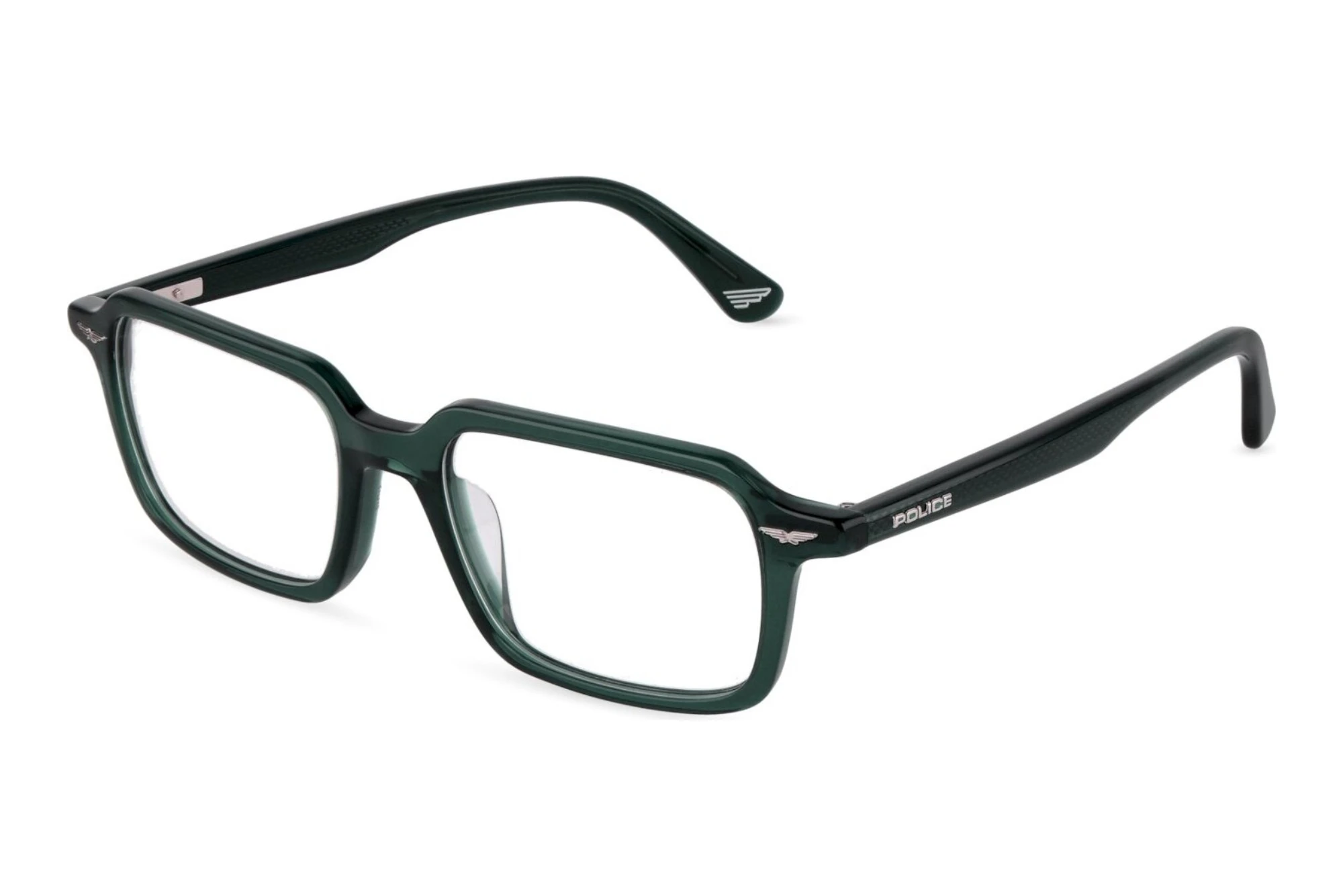 Police   VPLU61 0M40 SHINY TRANSP.GREEN