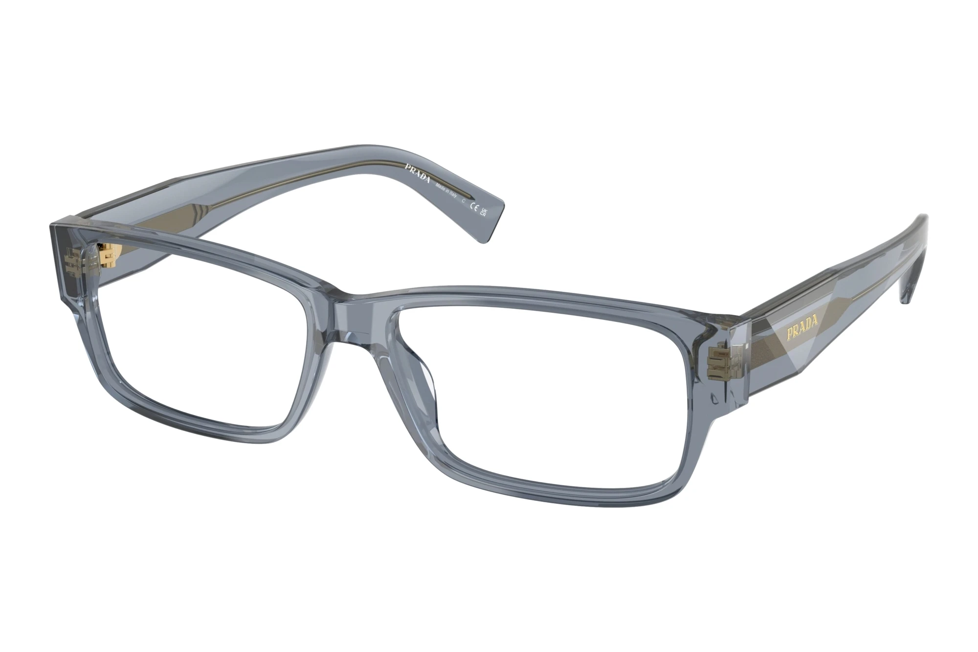 Prada   PR B09V 17T1O1 Transparent Ocean