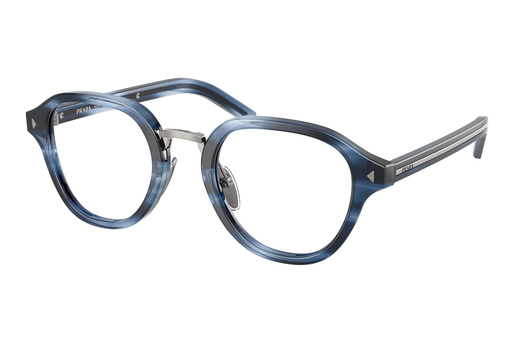 Prada   PR C05V 26F1O1 Striped Blue