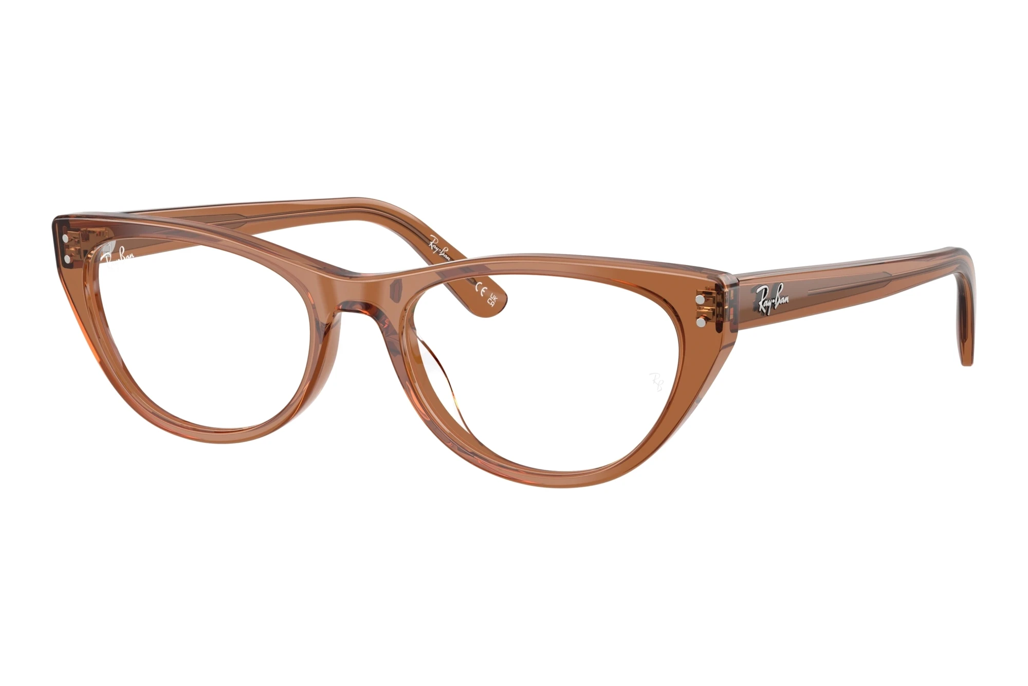 Ray-Ban   RX5449D 8201 Transparent Brown