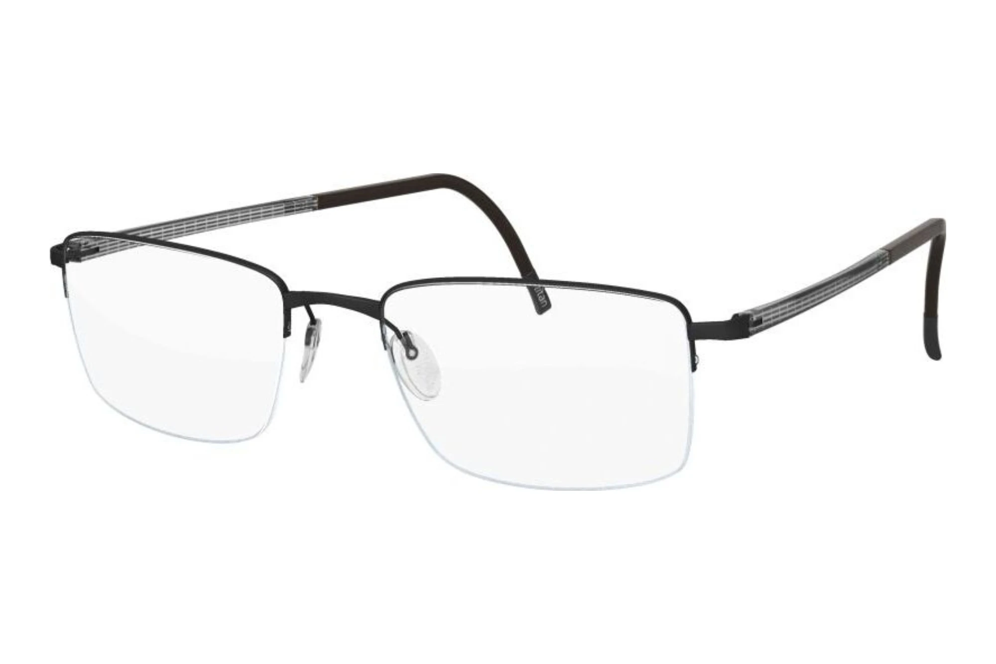 Silhouette   5457 6058 Black Matte / Grey