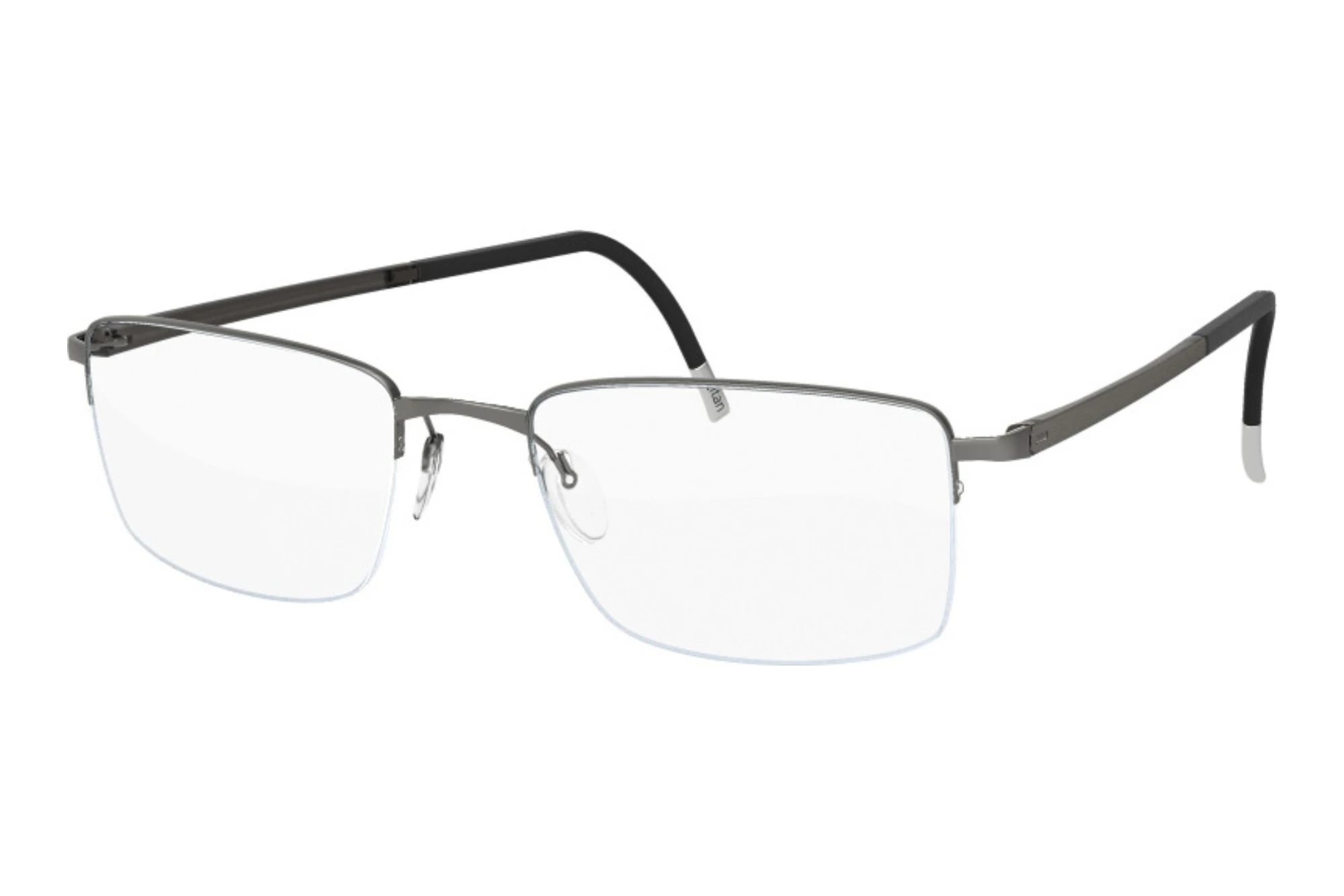 Silhouette   5457 6080 Metallic Silver / Grey