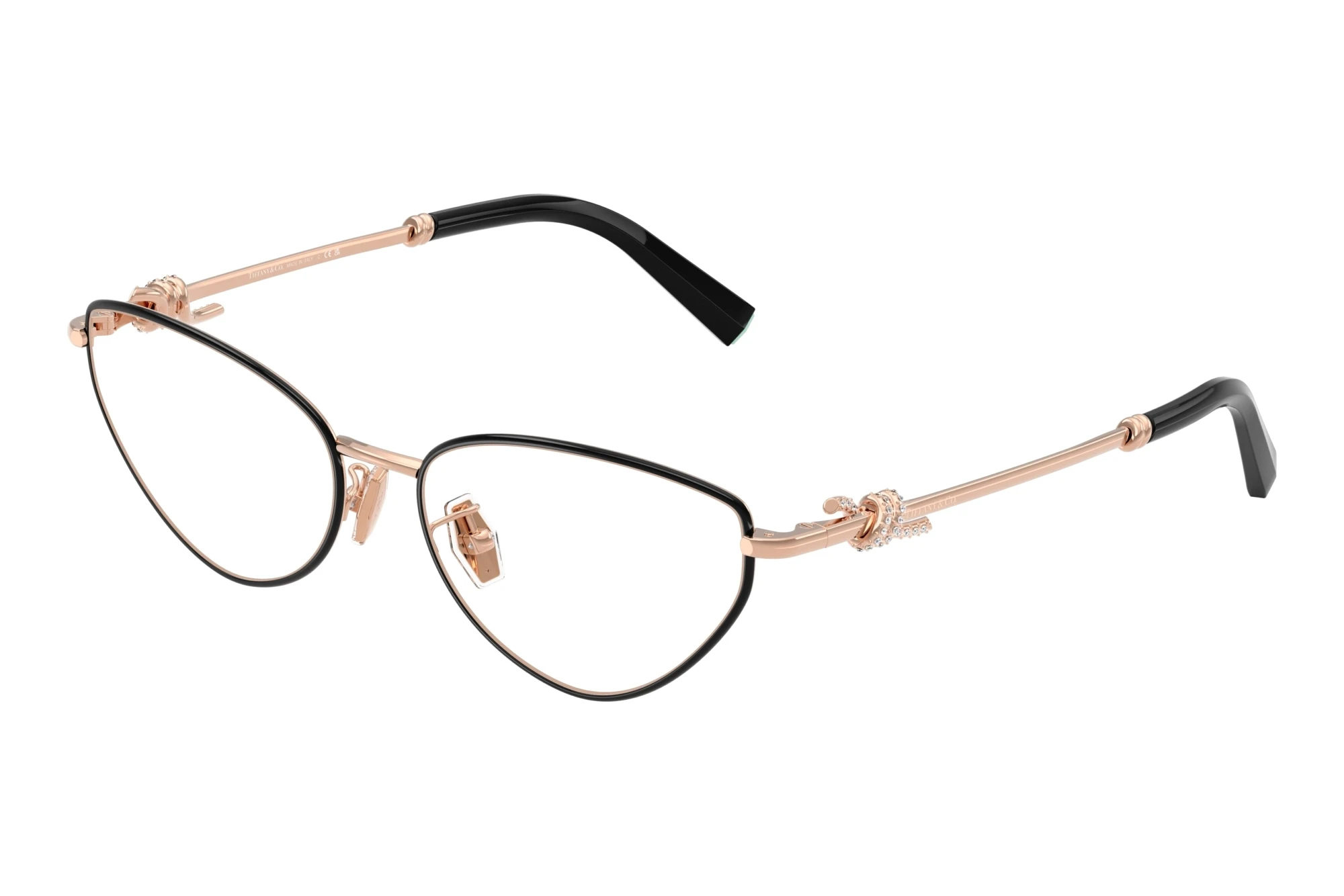 Tiffany   TF1172B 6162 Black On Rose Gold