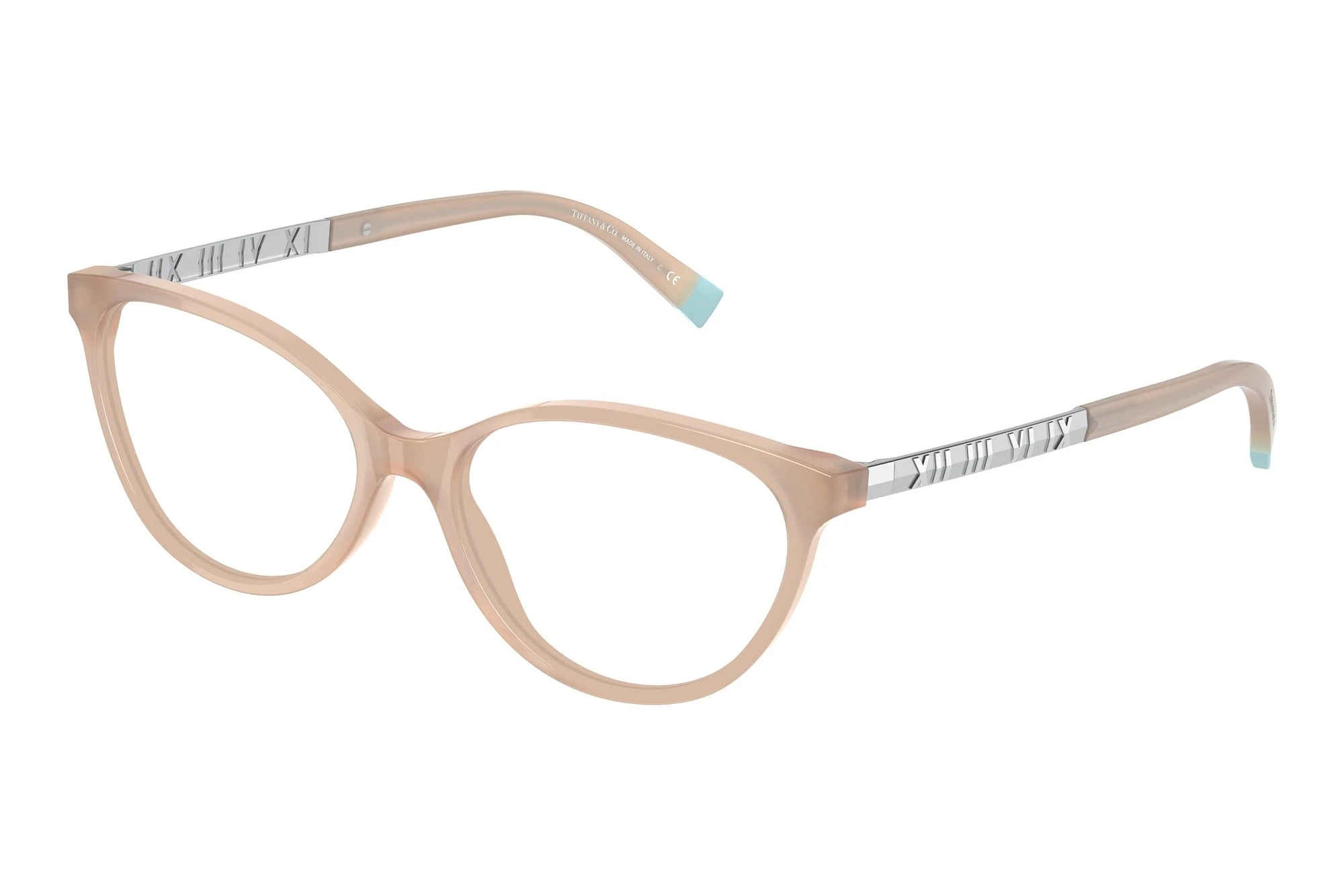 Tiffany & Co Frame 2212 8268 52 Opal Nude Eyeglasses TF2212F Tiffany & Co. Reading Glasses TF 2207 8268 52-15 Opal Nude  main image 4