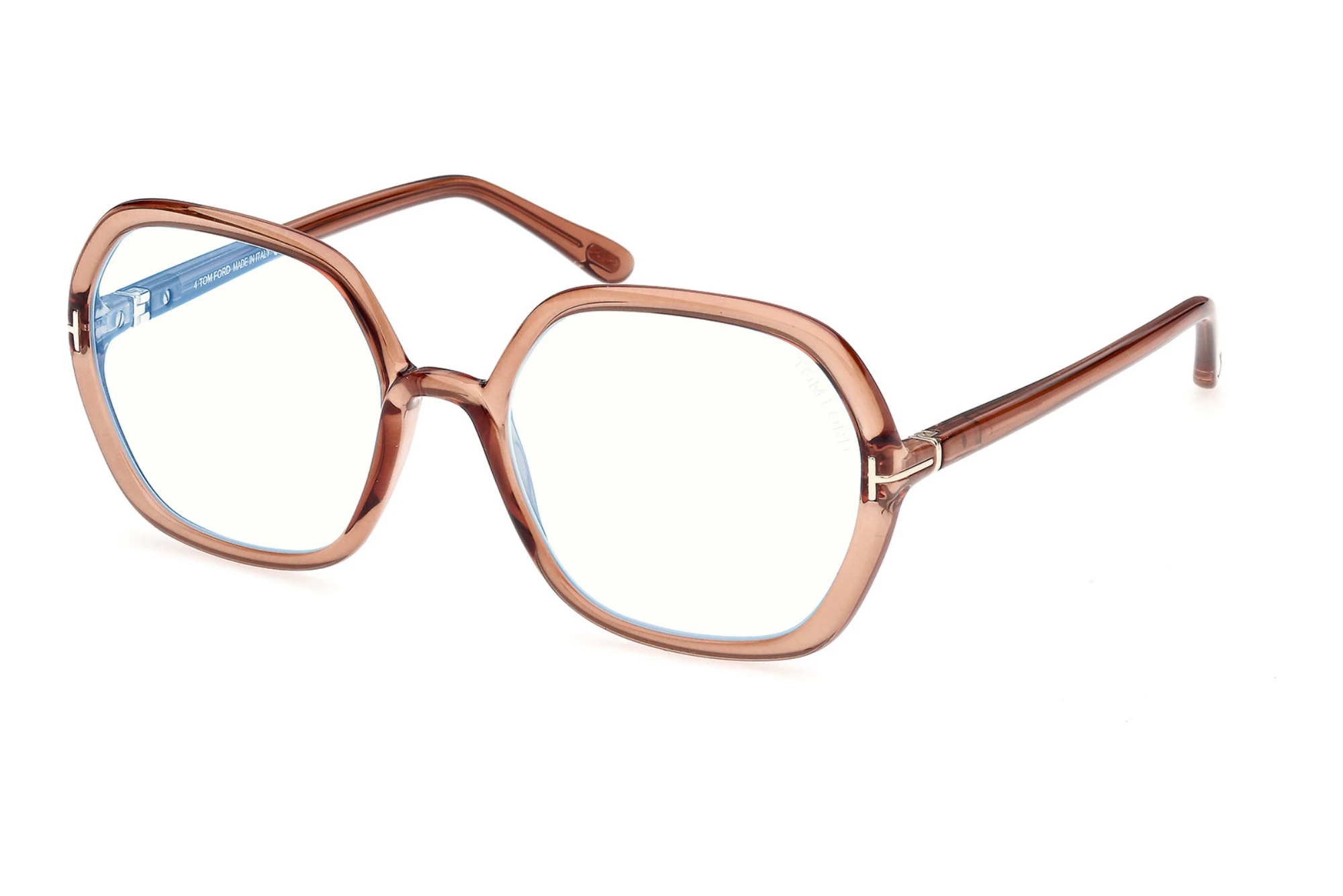 Tom Ford   FT5814-B 045 Glänzend Hellbraun