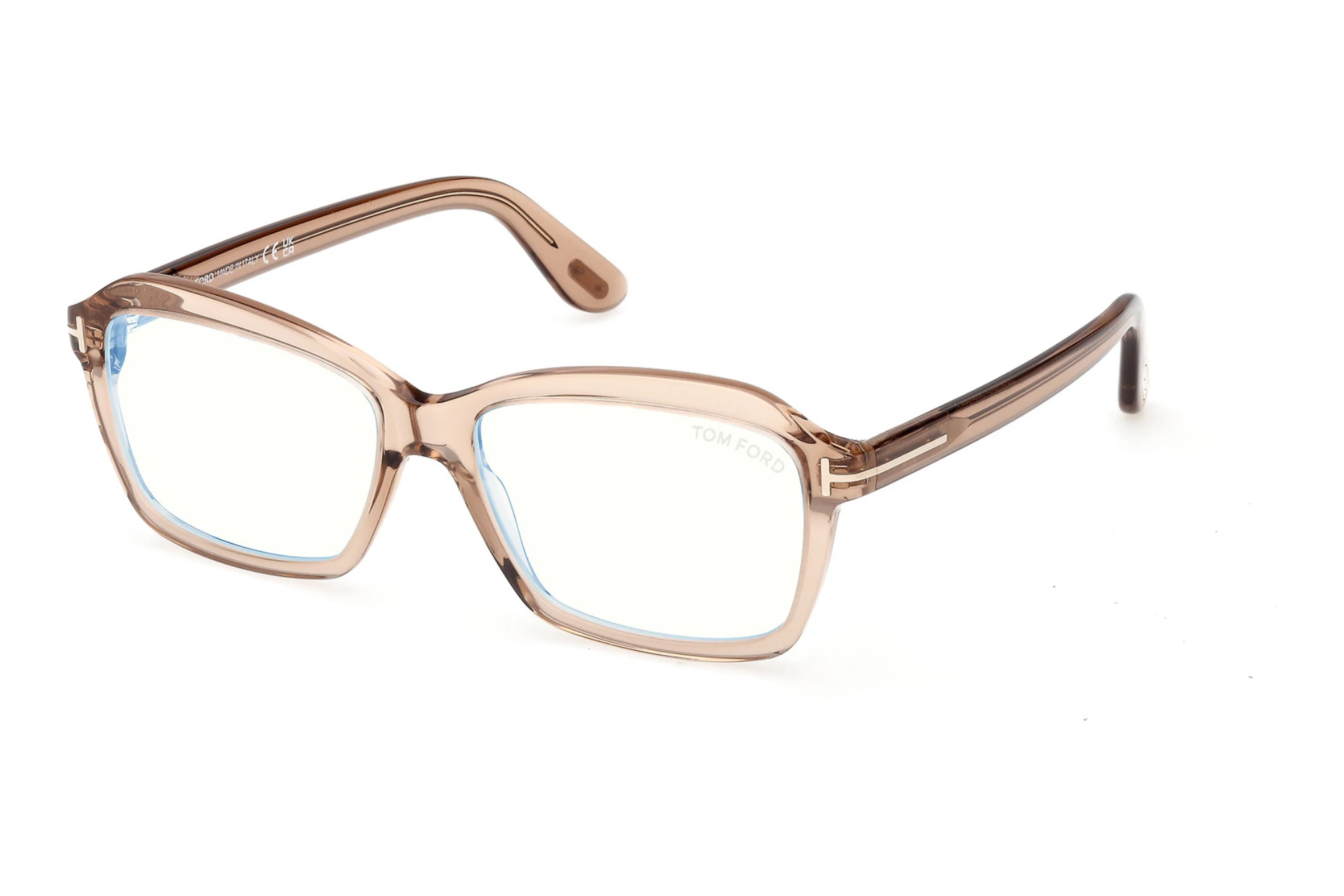 Tom Ford   FT6129-B 045 Glänzend Hellbraun