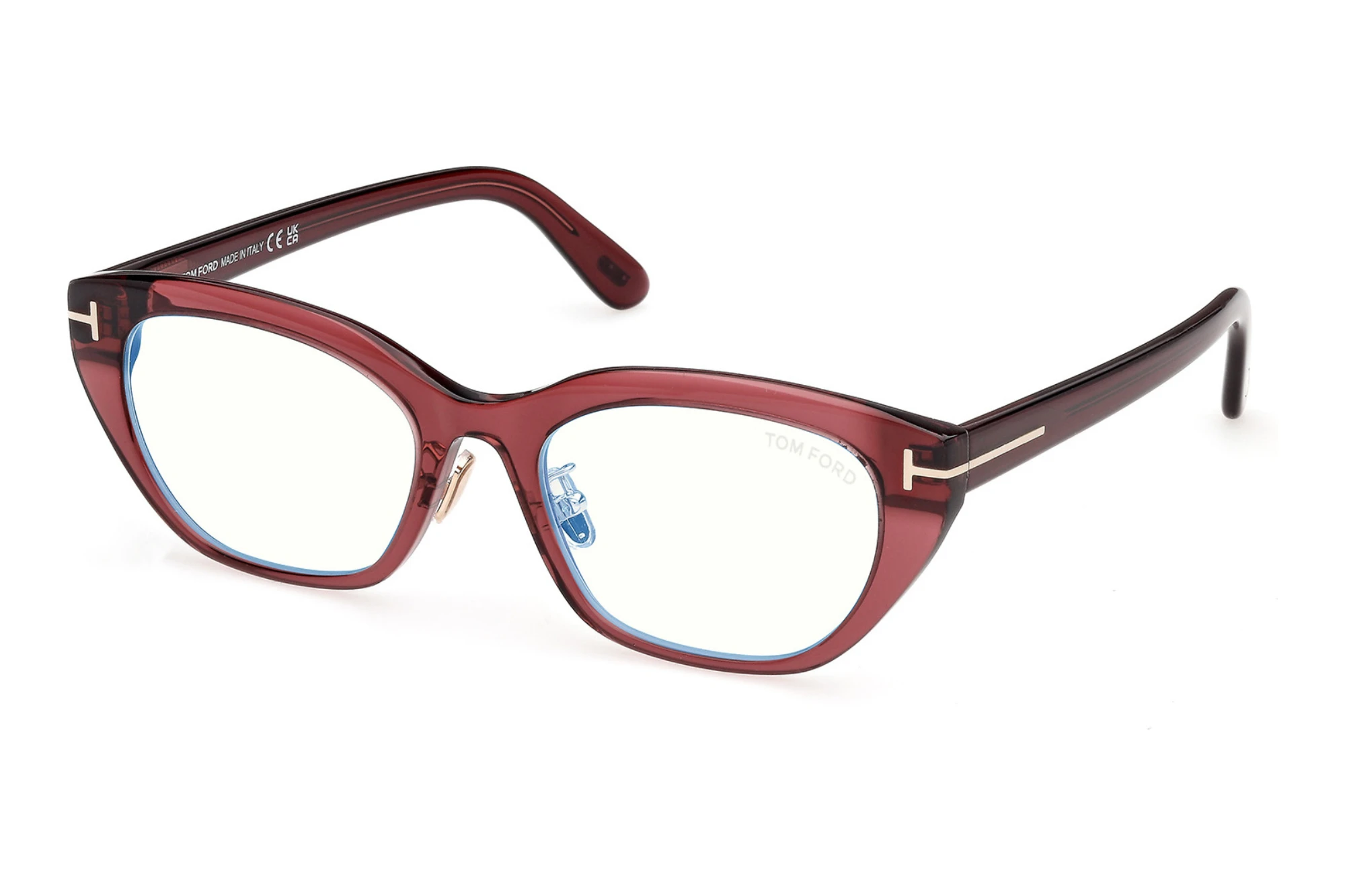 Tom Ford   FT6152-D-B 069 Bordeaux Glänzend