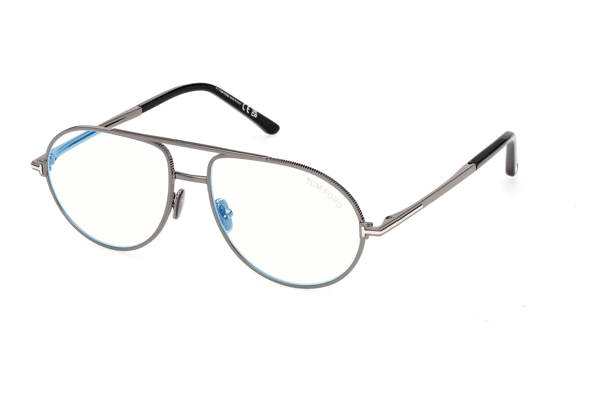 Tom Ford   FT6186-B 008 Glänzend Gunmetal