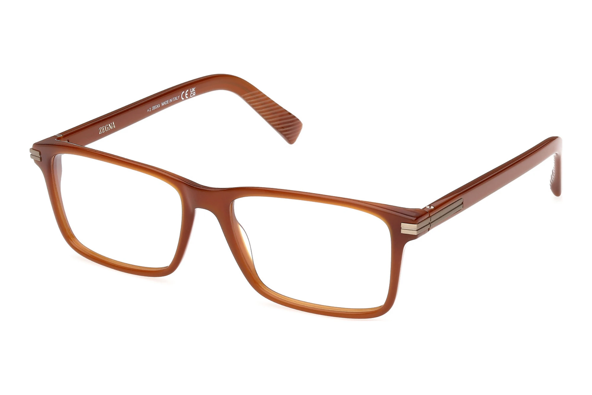 Zegna   EZ5333 045 Glänzend Hellbraun