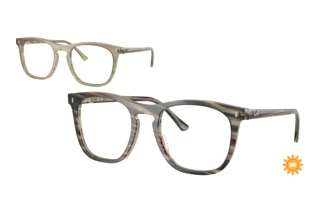 Front view Ray-Ban RX2210V (8381)
