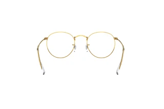 Rear view Ray-Ban ROUND METAL (RX3447V - 3106)
