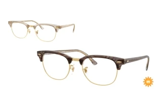 Front view Ray-Ban CLUBMASTER (RX5154 - 8291)