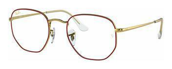 Ray-Ban RX6448 3106 RED ON LEGEND GOLD