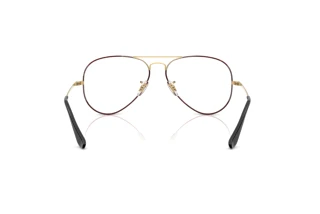 Rear view Ray-Ban AVIATOR (RX6489 - 3175)
