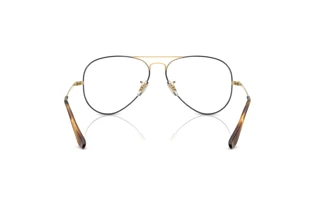 Rear view Ray-Ban AVIATOR (RX6489 - 3177)