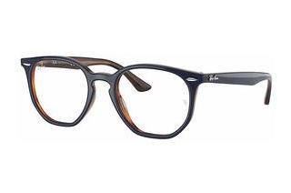 Ray-Ban RX7151 5910 BLUE ON HAVANA RED