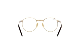 Rear view Ray-Ban ROUND TITANIUM (RX8237V - 1220)