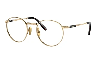 Front view Ray-Ban ROUND TITANIUM (RX8237V - 1220)
