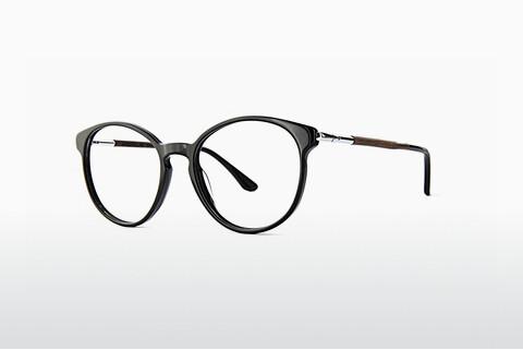 Glasses Wood Fellas Halo (11020 curled/black)