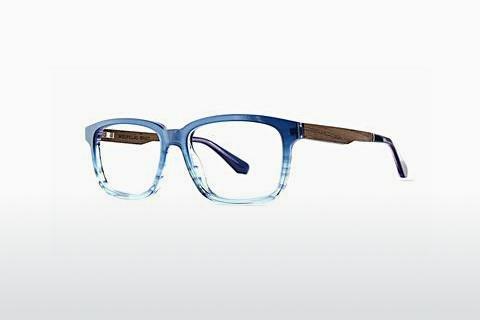 Glasses Wood Fellas Reflect (11039 walnut/blue)